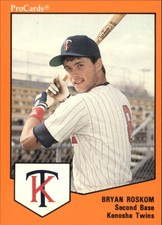 1989 Kenosha Twins ProCards #1069 Bryan Roskom