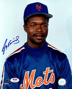 Tony Fernandez autographed signed 8x10 photo MLB New York Mets PSA COA 