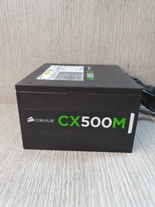 Corsair CX500M 500W Desktop PC Power Supply Grade B EG1205 - Photo 1/9
