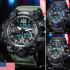 SMAEL Mens SHOCK-PROOF Watch Sports Military Analog Quartz Digital Wrist watches