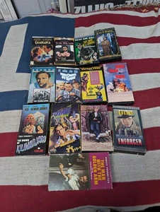 10 VHS Classic Movie Lot James Dean Humphrey Bogart Marlon Brando Vintage Video - Picture 1 of 2