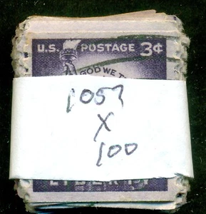 SCOTT # 1057, USED, 100 STAMPS, GREAT PRICE! - Picture 1 of 1