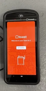 Toast Go 2 Handheld Black POS Point of Sale TG200 Clean Tablet - Picture 1 of 4