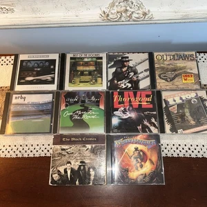 LOT 10 CDs Southern Rock Lynyrd Skynyrd ZZ Top SRV 38 Special NRBQ Black Crowes - Picture 1 of 7