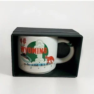Wyoming Starbucks NEU - 2 Unzen Discovery Serie Mini Tasse/Ornament Neu in OVP und selten - Bild 1 von 7