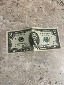 Rare $2 Dollar Bill 1976 - Picture 1 of 10
