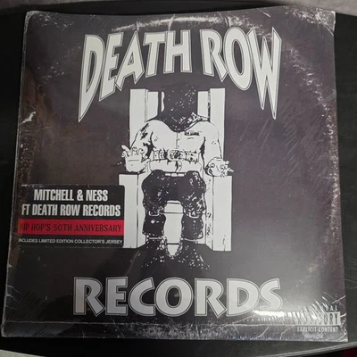 Camiseta deportiva de baloncesto Mitchell & Ness x Death Row Records auténtica para hombre XL $275 NUEVA CON ETIQUETAS Foto 1 de 4