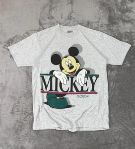 Vintage Mickey Mouse Florida T-Shirt (M) 1990s Made in USA - Picture 1 of 8
