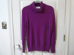 Victor Alfaro 100% Kaschmir Rollkragen Pullover Damen Größe M Brustumfang 36" - Bild 1 von 4