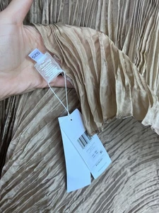 Eileen Fisher Whisper Transitional Silk Scarf Beige $128 - Picture 1 of 3
