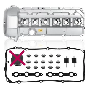 Aluminum Valve Cover for BMW E46 E39 E53 E83 E85 320i-530i X3 X5 Z4 2.2L-3.0L - Picture 1 of 5