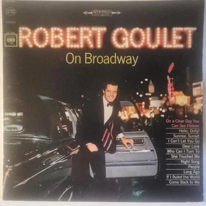 Robert Goulet On Broadway LP EX Hello Dolly Sunrise Sunset Columbia 2 Eye Tested - Picture 1 of 1