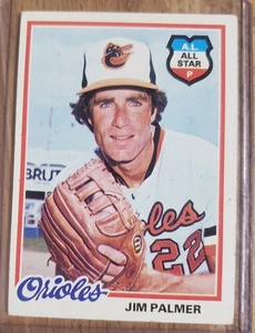 1978 Topps #160 Jim Palmer Baltimore Orioles - Picture 1 of 2