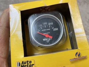 Auto Meter 3337 Sport Comp Electric Water Temperature Gauge Temp 100 - 250 Deg - Picture 1 of 7
