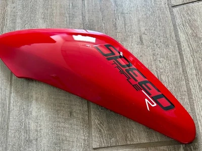 Triumph Speed Triple R, Rad Cowl Kit, RH Diablo Red, Side Fairing with Decal  - Image 1 of 4