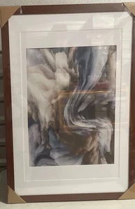Rahmen Amo 24x36 Massivholz Posterrahmen Nussbaum Braun - Bild 1 von 4