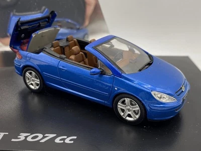 NOREV Peugeot 307 CC Bleu Recif 1:43 Diecast Modelcar - Image 1 of 4