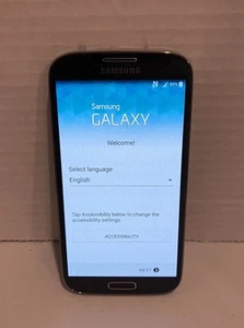 Samsung Galaxy S4 16 Go, occasion, testé fonctionnel. (téléphone seul sans chargeur) VERROUILLÉ - Photo 1 sur 7