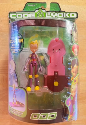 Code Lyoko Odd 带 Free Wheeling Overboard 漫威玩具卡通网络 2006 全新 — 第 1/4 张图片