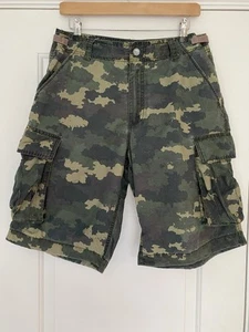 Paul Smith Men’s Camouflage Swim Shorts - Small (30–32") | 6 Pockets, Quick-Dry. - Picture 1 of 14