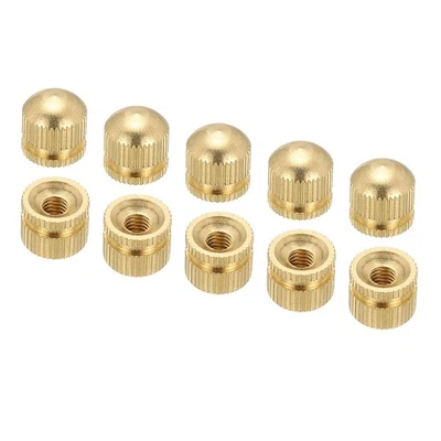 M4x10x10mm Hutmutter 15er Pack Hutmutter Schraubknopf Kappe - Bild 1 von 4