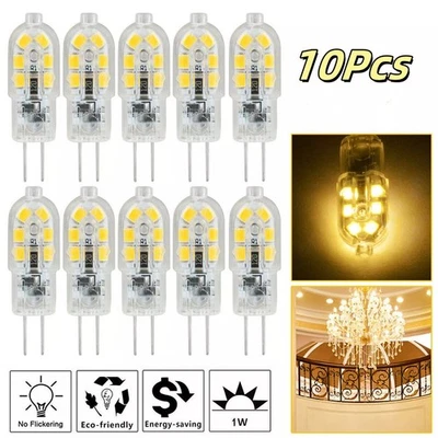 10-30x G4 LED Bulb Bi Pin Base 20 Watts Halogen Bulbs Equivalent for Chandelier - Image 1 of 4
