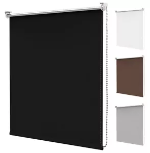 Tenda a rullo casa ufficio camera finestra porta kit montaggio parete soffitto - Foto 1 di 9