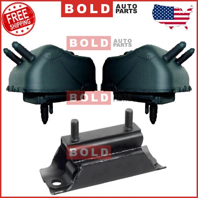 Engine Motor & Trans Mount Kit Fits For Rear Wheel Drive 98-08 Ford Ranger 3.0L - Image 1 of 4