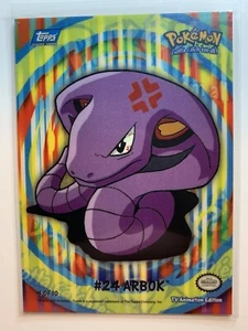 2000 Topps Pokemon TV Arbok #24 Stick-Ons Sticker 4 of 10 FREE COMBINED SHIP - Picture 1 of 2