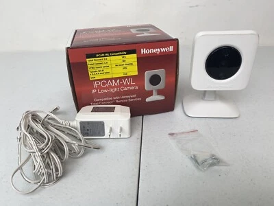 Câmera remota fixa sem fio Honeywell Security iPCAM-WI2 AlarmNet colorida IP - Imagem 1 de 4