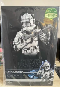 Hot Toys MMS734 Star Wars III Revenge of the Sith Commander Cody Chrome Ver. New - Picture 1 of 15