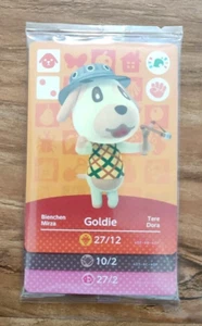Tarjetas de festival amiibo Animal Crossing Goldie Rosie Stitches paquete de 3 casi como nuevas - Imagen 1 de 2