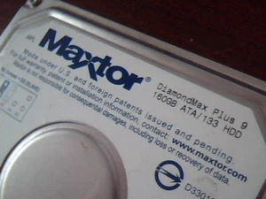 Festplatte IDE Maxtor DiamondMax Plus 9 160GB 6Y160P0042811 320173056 M8FYB - Bild 1 von 7