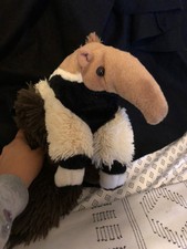 WILD REPUBLIC Anteater 12" Stuffed Animal Plush Cuddlekins 18" long soft toy P1
