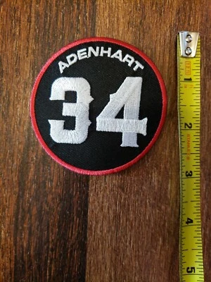 Nick Adenhart 2009 Anaheim Angels Memorial MLB Baseball Patch California - Image 1 of 4