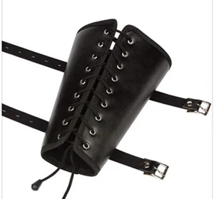 PU Leather Suit Full Luster Stretch Sexy SM Calf Hand Straps Gloves cosplay - Picture 1 of 4