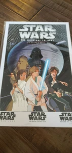 2016 SDCC COMIC CON EXCLUSIVE STAR WARS THE ORIGINAL TRILOGY POSTER JEDI EMPIRE - Picture 1 of 1