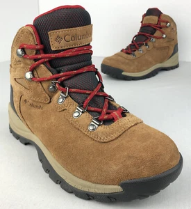 Columbia Newton Ridge Plus Amped Waterproof Women’s 9 Hiking Boots Leather - Picture 1 of 12