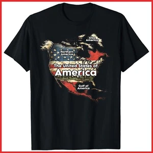 Gulf Of United States Of America Black Cotton T-Shirt S-5XL - Picture 1 of 3