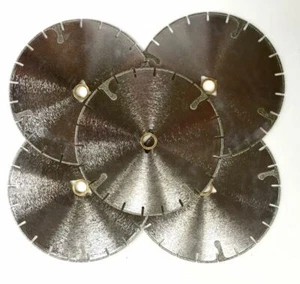 8" Marmor Diamanttrennscheibe 7/8"-5/8" Dorn galvanisiert für Keramik, Granit 5 Stück - Bild 1 von 6