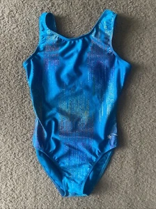 Girls Destira Leotard Size L Sleeveless Gymnastics - Picture 1 of 7