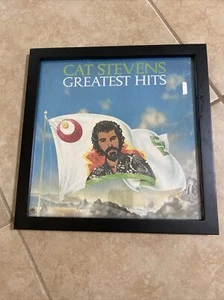 Cat Stevens Greatest Hits Vinyl Record Album Framed - Picture 1 of 2