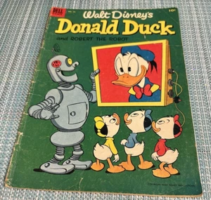 Donald Duck  1953 COMIC BOOK  Robert the Robot ORIGINAL - Picture 1 of 7