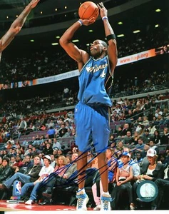 Antawn Jamison Autographed 8x10 Washington Wizards Free Shipping #S2555 - Picture 1 of 1
