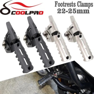 Abrazadera de reposapiés plegables para BMW R1250GS R 1200 GS adv adventure Foto 1 de 4