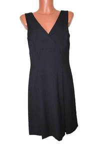 Esprit Trägerkleid S 36 Kleid ärmellos knielang Etuikleid schwarz Damen - Bild 1 von 4