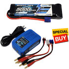 NHX Muscle Pack 8.4V 5000mAh 7-Cell Nimh Battery w/ EC3 Connector / EZ3 Charger