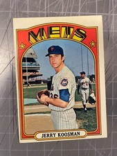 1972 TOPPS #697 JERRY KOOSMAN NEW YORK METS HI# BASEBALL CARD NM+