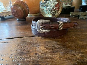 John McCabe Sunset Trails James Reid style Sterling Silver Belt Buckle 33-35✅ - Picture 1 of 9