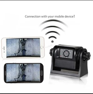 Wireless Magnetic Backup Camera for iPhone Android Horse Trailer RV Trucks - Picture 1 of 10